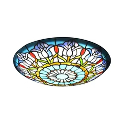 Brilagi - Tiffany vitražno plafonsko svetlo LORAS 2xE27/60W/230V