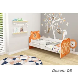 Deciji krevet ACMA VII ANIMALS 160x80 dusek 7 cm5