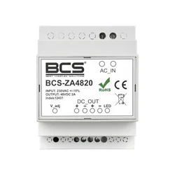 BCS BCS-ZA4820 12V 5A Napajalnik