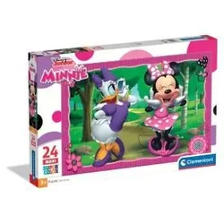 Clementoni 24-delna sestavljanka. MAXI Super Color. Minnie