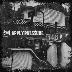 Merkules - Apply Pressure (Clear w/ Black Splatter Coloured) (LP)