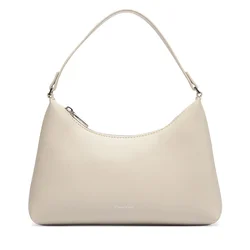 Ročna torba Calvin Klein Foil Logo Small Shoulder Bag LV04F3890G Kremna