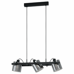 EGLO Viseća lampa HORNWOOD 2 3xE27 780 mm dim staklo 43606