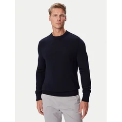 BOSS Pulover 50578034 Mornarsko modra Regular Fit