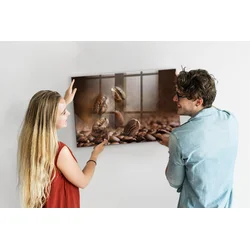tulup.si Magnetna tabla Kavna zrna 90x60 cm