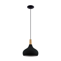 Eglo 900162 - Luster na sajli SABINAR 1xE27/40W/230V, prečnik 28 cm