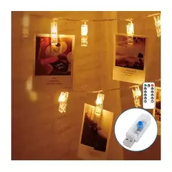 Aigostar - LED dekorativni lanac 40xLED/5W/USB 9 m topla bela