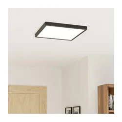 Eglo 901305-LED Plafonsko svetlo FUEVA LED/17,5W/230V 2700/4000/6500K 39x39cm crna
