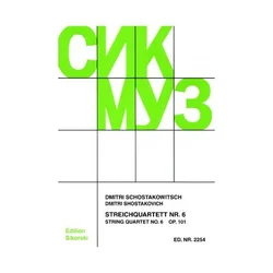 SHOSTAKOVICH:STRING QUARTET NO.6 OP.101