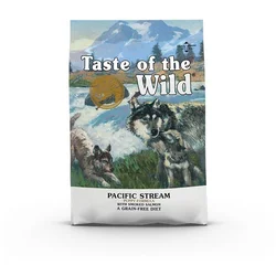 Taste of the Vild Dri hrana za pse Pacific Stream Puppi dimljeni losos i riba 12,2kg
