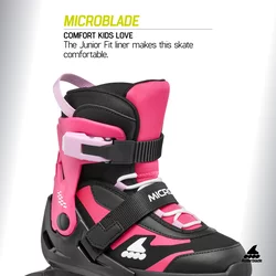 Rollerblade MICROBLADE, dječiji roleri, crna 86B0751530
