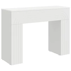 Kava Stol Bijela 102 x 35 x 75 cm Konstruirano drvo