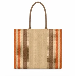 Plažna torbica LS Collection - oranžna