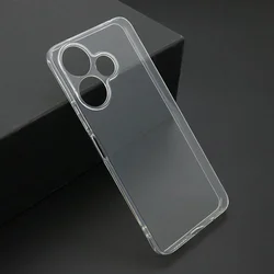 Futrola ULTRA TANKI PROTECT silikon za Xiaomi Redmi 13 4G providna (bela)