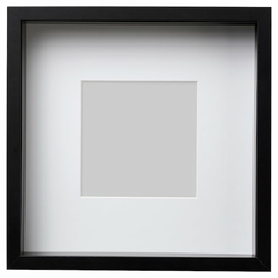 SANNAHED Ram, crna, 25x25 cmPrikaži specifikacije mera