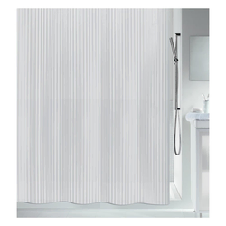 ZAVESA PVC 180x200 TWILL BELA