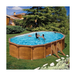 PLANET POOL bazen SOLO KIT PRO V 618W (art. 4255), (610x375x132cm), imitacija lesa