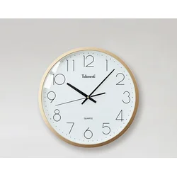Telesonic Zidni sat, 35 cm, Zlatne boje