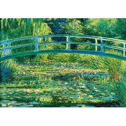 BlueBird - Puzzle Claude Monet: Ribnik z lokvanji - 1 000 kosov