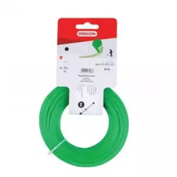 Oregon 69-470 silk za trimer, kockasti zelen 2.7mm x 15m ( 064886 )