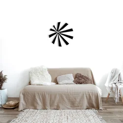 Wallity Zidni sat Enzoclock - S024, 48x48 cm