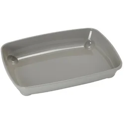Moderna Toalet za mačke sa ramom Arist-O-Tray + Rim, S, Sivi