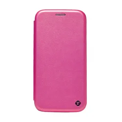 Maska na preklop Teracell Flip Premium za iPhone XS Max 6.5 in pink.