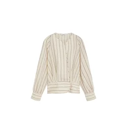Scalpers Bluza ecru/črna