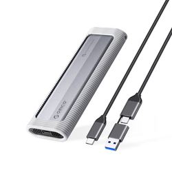 Orico Ohišje za disk AXM2-G2-V1 M.2 NVME USB-C/USB-A na USB-C 10 Gb/s – sivo