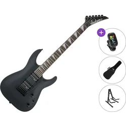 Jackson JS22 Dinky Arch Top AH SET Satin Black Električna kitara