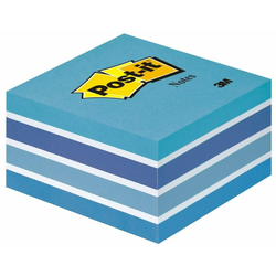 POST-IT samolepilni lističi kocka 2028B 76 x 76 mm modra
