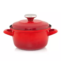 Metalac duboka šerpa MAXIMUS 16cm/1,6lit Crvena
