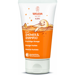 Weleda Kids Happy Orange dječja krema i šampon za tuširanje 2 u 1 150 ml
