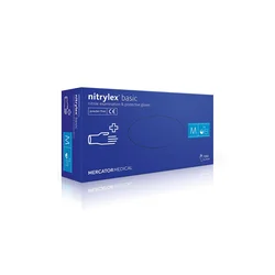 Mercator medical jednokratne rukavice od nitrila nitrylex basic veličina l ( rd301050l )