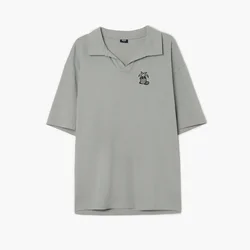 Cropp - Polo majica s vezom - srednjesivo