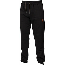 Pantaloni Jogger Fox Uomo - Nero & Arancione, 2XL, Con Zip YKK E Logo Fox