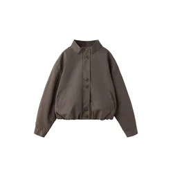 MANGO KIDS Prehodna jakna BERLIN čokolada
