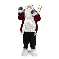 Novogodišnja figura Deda Mraz CH25-17 150cm