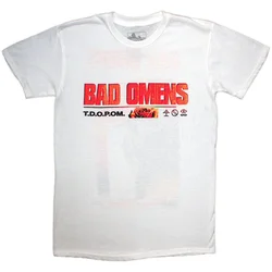 Bad Omens Majica Flower Unisex White L