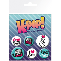 Bedževi AbyStyle - KPOP - Badge Pack - Ver. 2