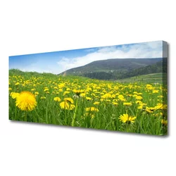 tulup.si Slika na platnu Dandelion narava 125x50 cm