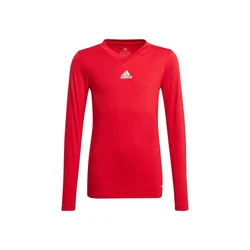 adidas Majice z dolgimi rokavi JR Team Base Tee Rdeča