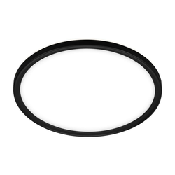 Briloner 3642-415 - LED plafonsko svetlo za kupatilo SLIM LED/19W/230V IP44 crno