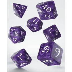 Kockice Classic RPG Lavender & White Dice Set (7)