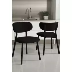 HANAH HOME Set stolica (6 delova) Toldy Black