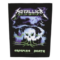 Našitek velik METALLICA - CREEPING DEATH - RAZAMATAZ - BP1068