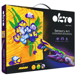 OKTO SENSOTY ART umetniški set Irises 30x40 cm