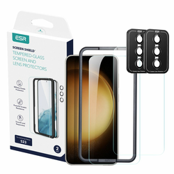 ZAŠTITNO STAKLO ESR PROTECTOR SET 2-PACK GALAXY S23 CLEAR