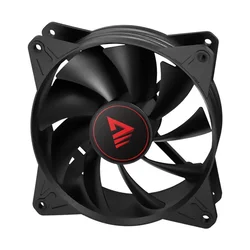 Ventilator za ohišje SAVIO 120mm, 4-pin PWM, črn