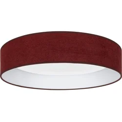 Brilagi - LED plafonsko svetlo VELVET SIMPLE LED/24W/230V 3000K prečnik 45 cm bordo